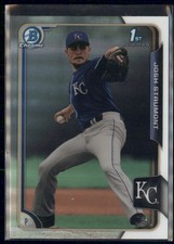2015 Bowman Draft - Chrome Refractor Josh Staumont #144