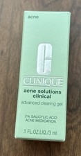 NIB Clinique Acne Solutions Clinical Clearing Gel Mini .1oz/3ml NEW