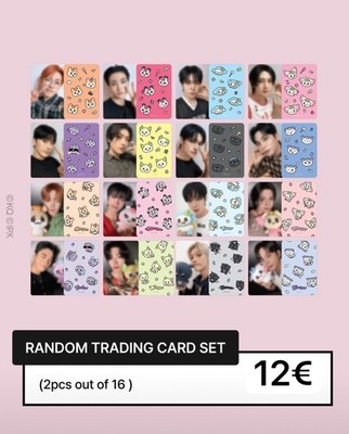 Ateez Line Friends Mighteez Official Seoul Pop Up Photocard Pack