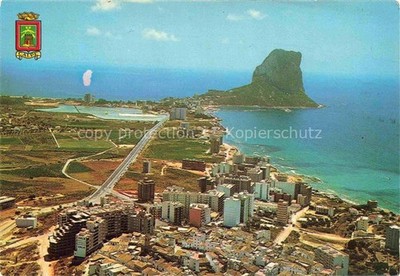 Calpe Calp Alicante ES Fliegeraufnahme