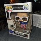 Elton John Glitter FYE Exclusive #63 Vaulted Funko Pop! Rocks
