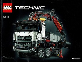 Lego Technic 42043 Mercedes-Benz Arocs 3245 with instructions power function
