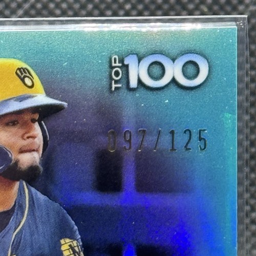 Bowman Chrome Hedbert Pérez Top 100 Prospects Aqua Refractor 2022/125 #BTP-92 - Imagen 2 de 3