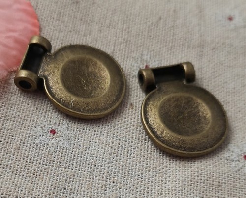 Envío Gratis 24 piezas Dijes Hélice Bronce Antiguo 28x22mm L-5069 - Imagen 3 de 4