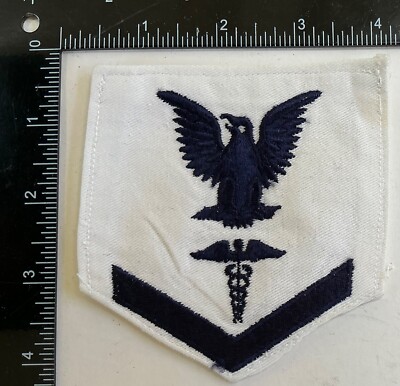 US Navy Pharmacist Mate Corpsmen Medic Petty Officer 3rd Class Rate ...