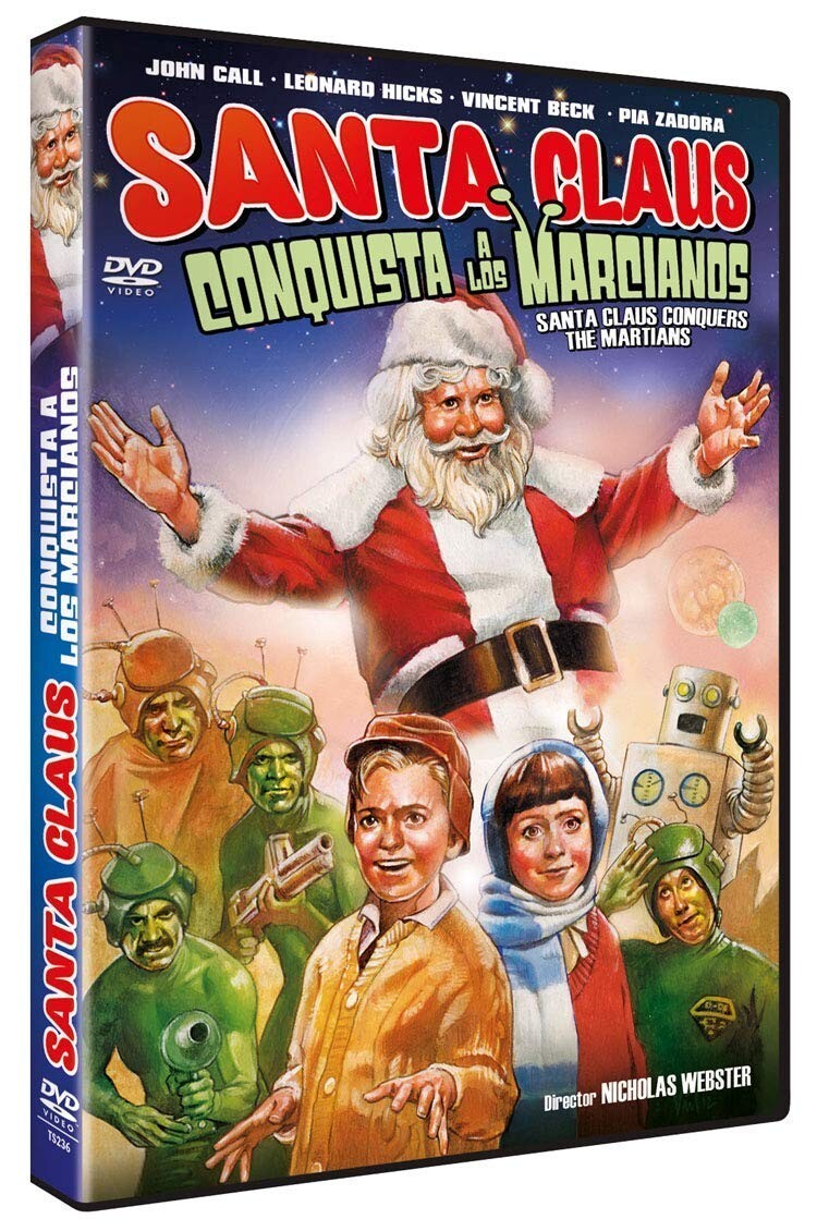 Santa Claus Conquista a los Marcianos DVD 1964 Santa Claus Conquers the Martia