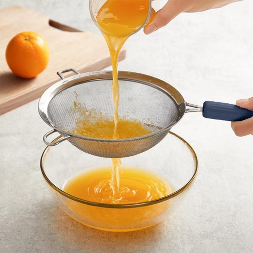 Mesh Strainers Fine Mesh Sieve for Baking Stainless Steel Kitchen Tools - Picture 13 of 21