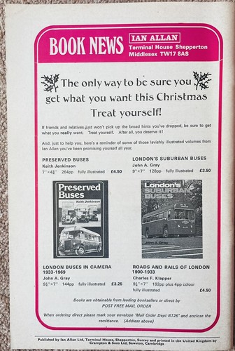 Buses Magazine Apr, Jul, Dec 1976 Vintage - Picture 9 of 10
