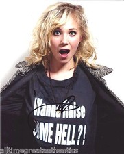ACTRESS JUNO TEMPLE SIGNED 8X10 PHOTO A W/COA MALEFICENT DARK KNIGHT RISES