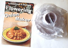 New 1998 ACME FLOWERING ONION MAKER As Seen On TV Including Cutter Guide & Corer