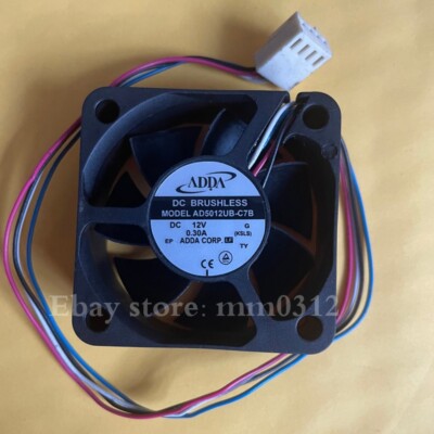 ADDA Lüfter 5015 12V - 5cm PC Lüfter Mit Geschwindigkeitsmessung