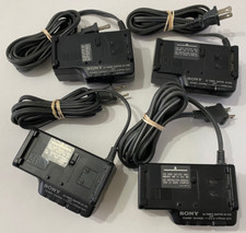 LOT OF 4 - Sony AC-V25 AC OEM Power Adaptor Handycam Battery Chargers TESTED