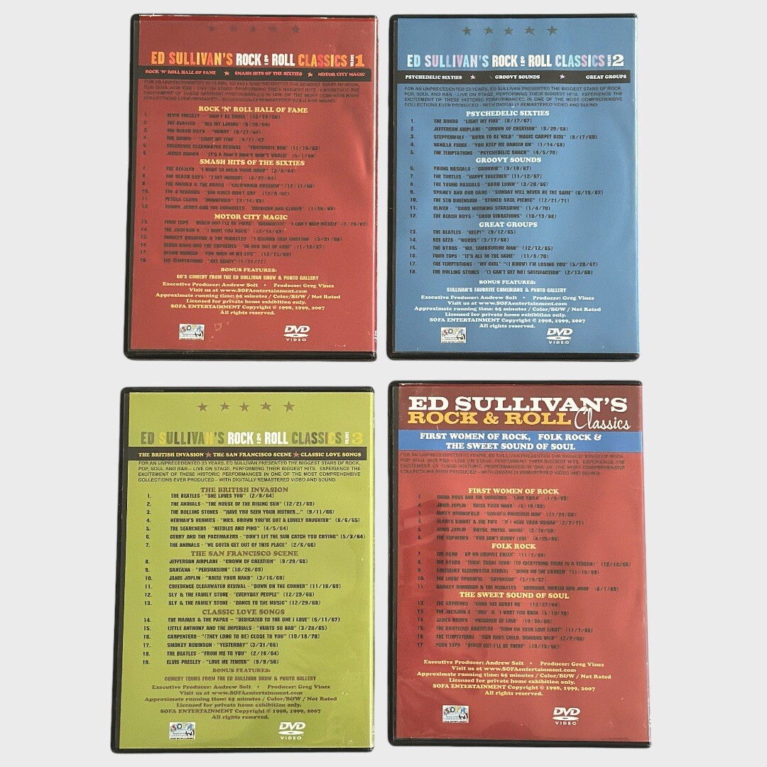 その他 Ed Sullivan: Rock &#39;N&#39; Roll Forever - Ed Sullivan&#39;s [DVD] Rock 'N' Roll Forever: Ed Sullivan's Greatest Hits (Video
