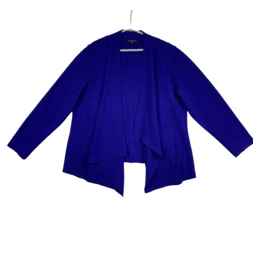 Eileen Fisher  Women Wool Cardigan Jacket Open Fr… - image 1
