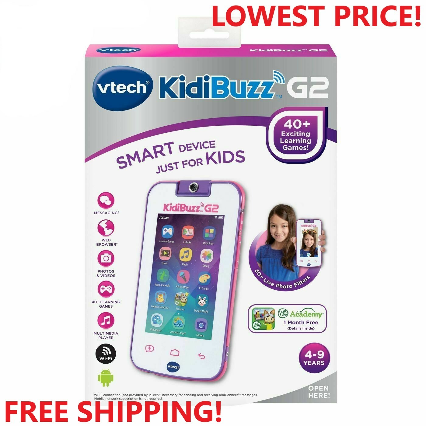 vtech kidibuzz smartwatch