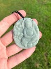 Certified Natural Burmese Jade Jadeite Handcrafted Pendant Necklace — photo 8