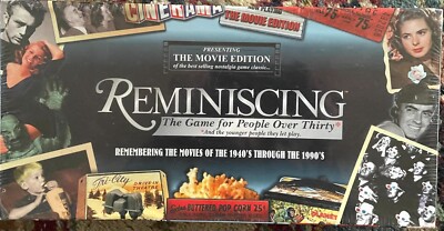 NEW Reminiscing the Game for People Over Thirty Movie Edition (1940s-1990s)