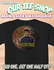 CRAZY SPOCK - Custom Shirt Funny Star Trek Show - Free Shipping