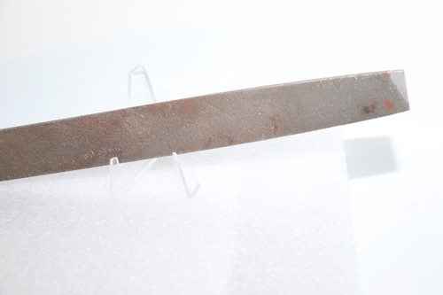 Vintage SIMONDS NUCUT Flat Mill BD 10" Bastard File Wood Handle by LUTZ - Picture 7 of 17