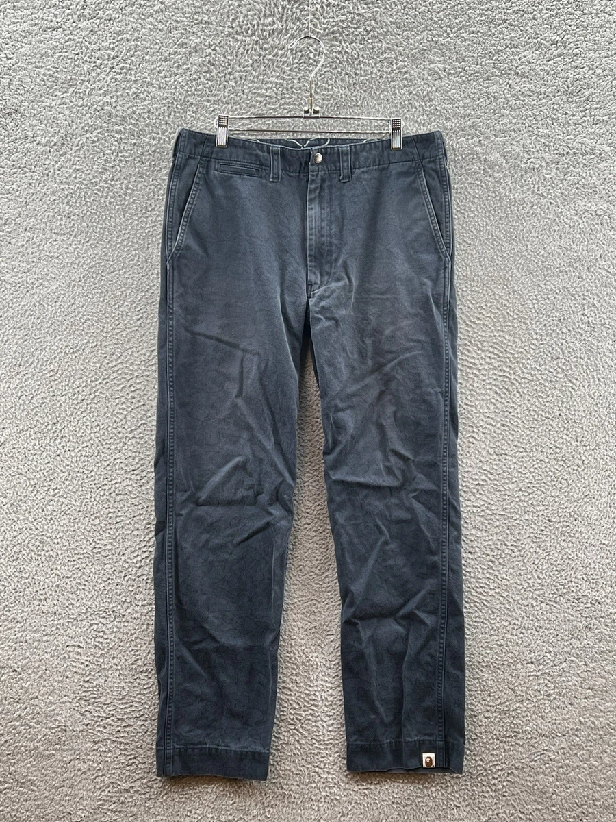 A Bathing Ape Blue Regular Size Pants for Men for sale | eBay