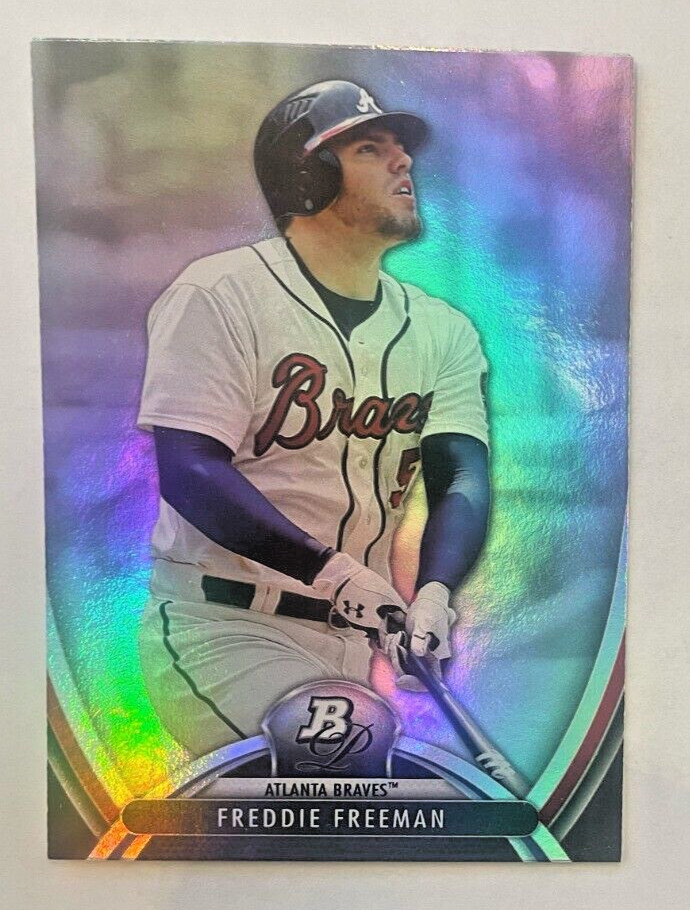 FREDDIE FREEMAN - 2013 Bowman Platinum #53   FS