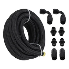 AN6 Automatic Transmission Cooler Line Kit  For 4L60E 4L65E - Black Brand New