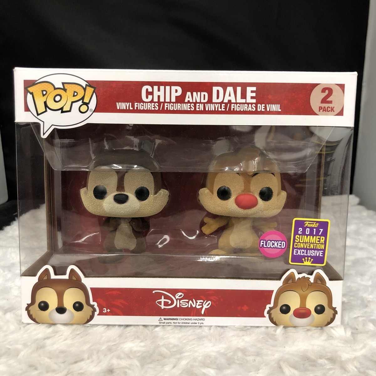 Funko Pop! Vinyl: Disney Chip (w/ Dale) (Flocked) For Your 