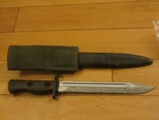 Canadian Forces Bayonet W/Scabbard & Frog! MINT & PERFECT! RARE AS CAN BE! COOL!