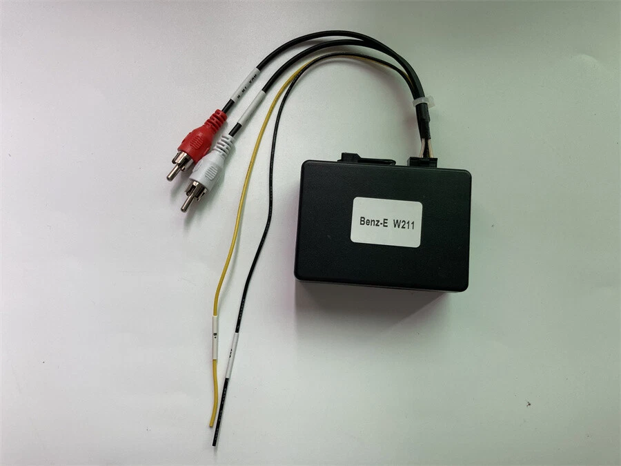 Mercedes benz fiber optic sale to aux adapter
