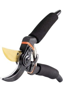 SEEYC Profi 8'' Premium Titan Bypass Gartenschere, Gartenschere