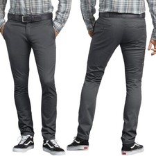 Dickies Men's Skinny Straight-Fit Work Pant - Charcoal 31X32