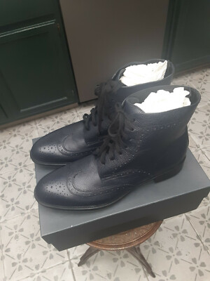 Doucal Boots Navy blue rare and Exceptionally Cool !