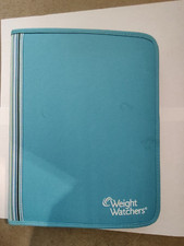 Weight Watchers Organizer / Binder Soft Sided Zip Up Members Case