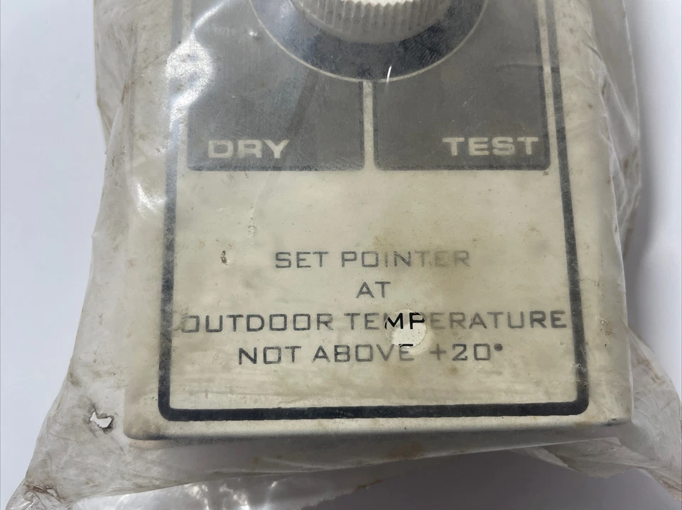Control de Humedad Vintage Sears Nº 9308 modelo 387.9308 NUEVO STOCK ANTIGUO +/- 20 grados Foto 3 de 4
