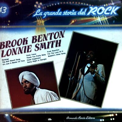 Brook Benton, Lonnie Smith - Las Grandes Estrellas Del Rock LP 1983 '
