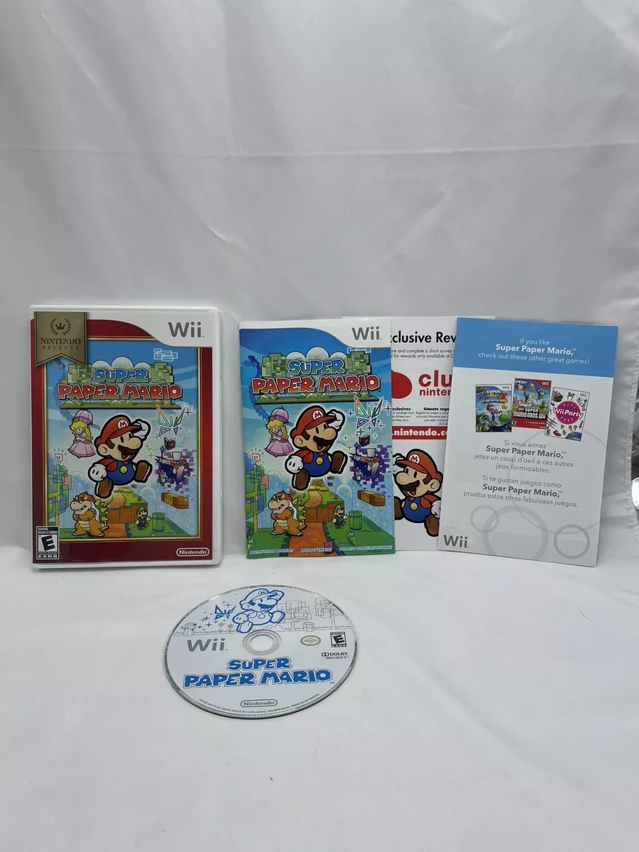 Nintendo Selects: Super Paper Mario (Nintendo Wii)