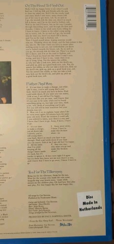 CAT STEVENS: TEA FOR THE TILLERMAN 180g ANNIVERSARY SERIES Vinyl Record LP *NEW* - Picture 6 of 10