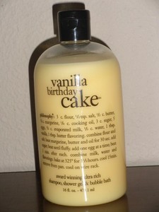 vanilla birthday cake shampoo
