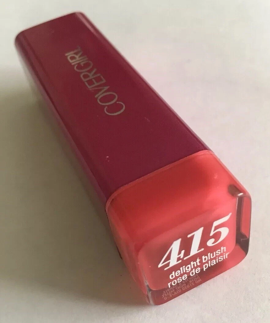 Covergirl Lipstick 415 Delight Blush Pink Rose Petal Nude Tint Flower | eBay