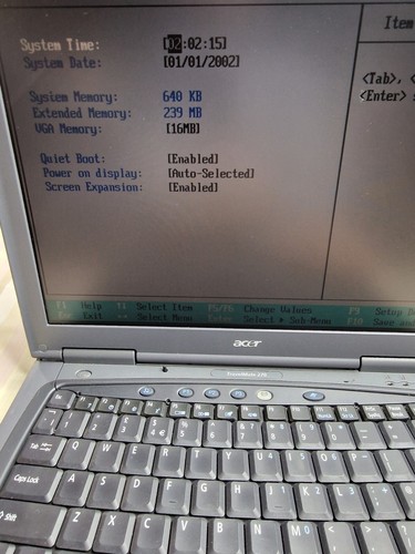 Acer Travelmate 273x Pentium 4 1.7GHz 14.1" Serie 270 Sin Probar Leer Descripción - Imagen 3 de 21