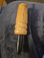 Home Made Crow Call Made From White Oak