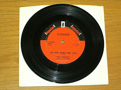 R&B/BLUES COMPACT 33 - RAY CHARLES - IMPULSE A2S-1 - ''I'VE GOT NEWS FOR YOU''