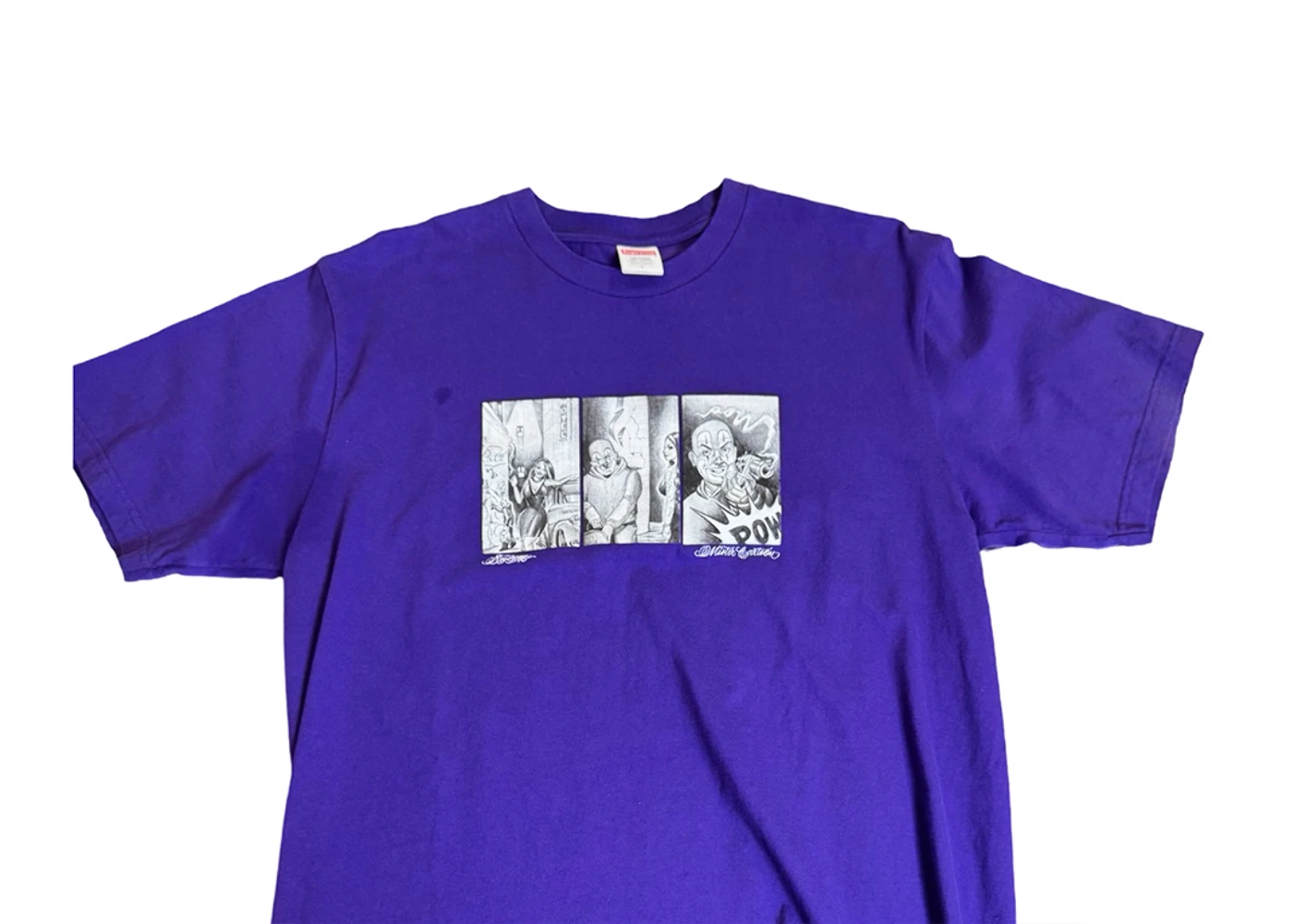Taille L PORTÉ   T shirt FW'24 Supreme Mr.Cartoon