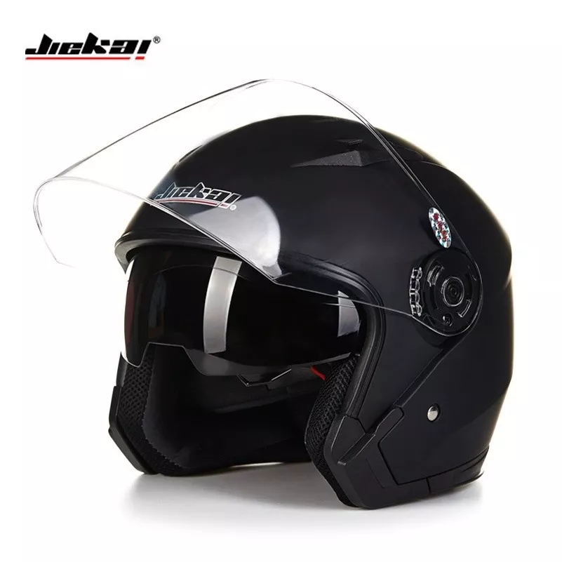 Jiekai Motorcycle Helmet Open Face Capacete Para Motocicleta