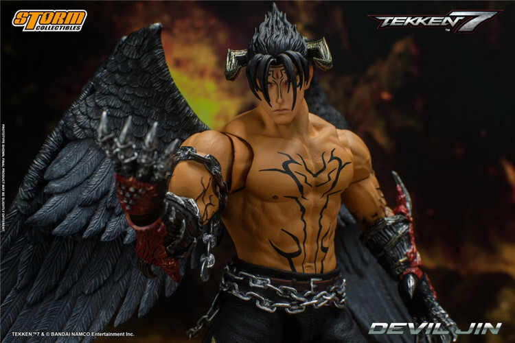 NEW Storm Toys BNTK04 Tekken 7 Jin Kazama 1/12 Scale Figure