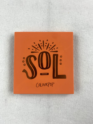 Colourpop Sol 9 Color Eyeshadow Palette - Brand New