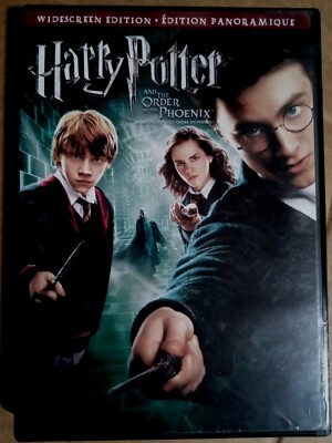 Harry Potter and the order of the Phoenix DVD