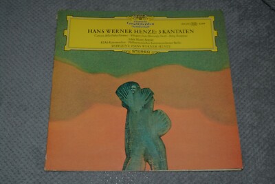Hans Werner Henze: 3 Kantaten~Edda Moser, Soprano~German IMPORT~FAST SHIPPING!