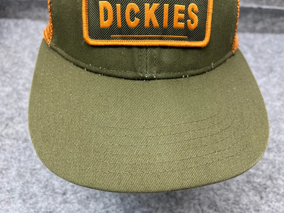 Gorra Dickies Snap Back Adulto Talla Única Verde Poliéster Algodón Camionero Ropa de Trabajo Foto 3 de 4