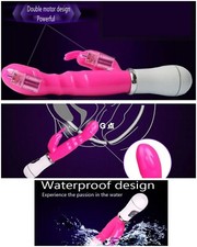 🐰 Sextoys Stimulateur Sans Fil Point G Clito X 20 cm Love Rabbit Vibromasseur
